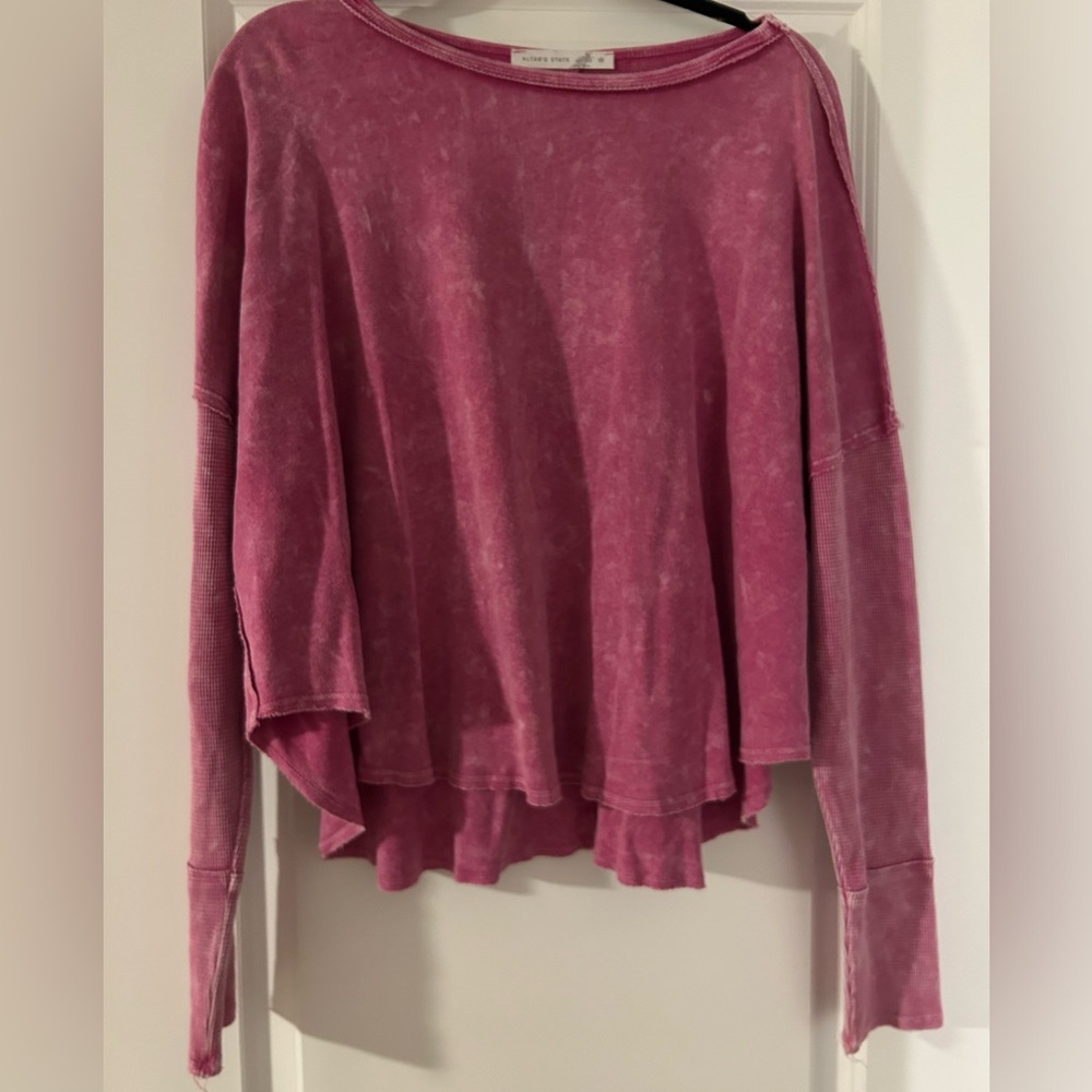 Altar’d State Oversized Pink Top